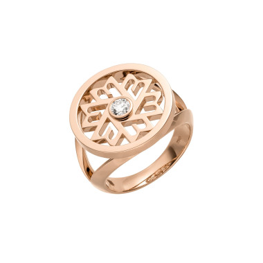 Ringe, Roségold, Danuvina Mill River Ring